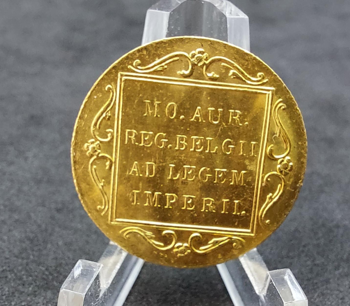 Olandijos dukatas 1927 Auksinė moneta