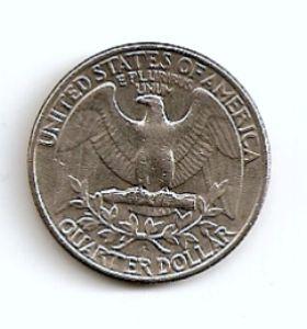 JAV. 1/4 dolerio ( 1990 ) XF
