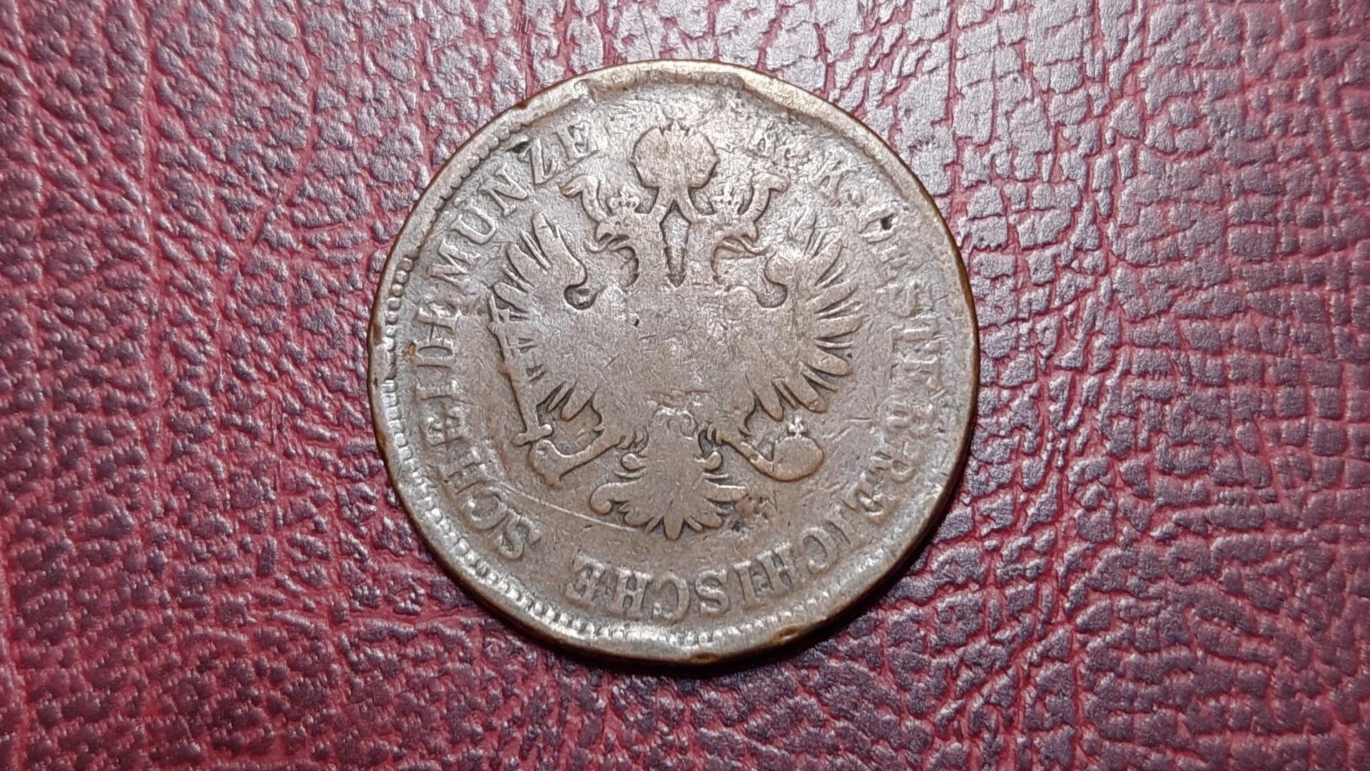 Austrija 4 kreiceriai, 1864 KM# 2194