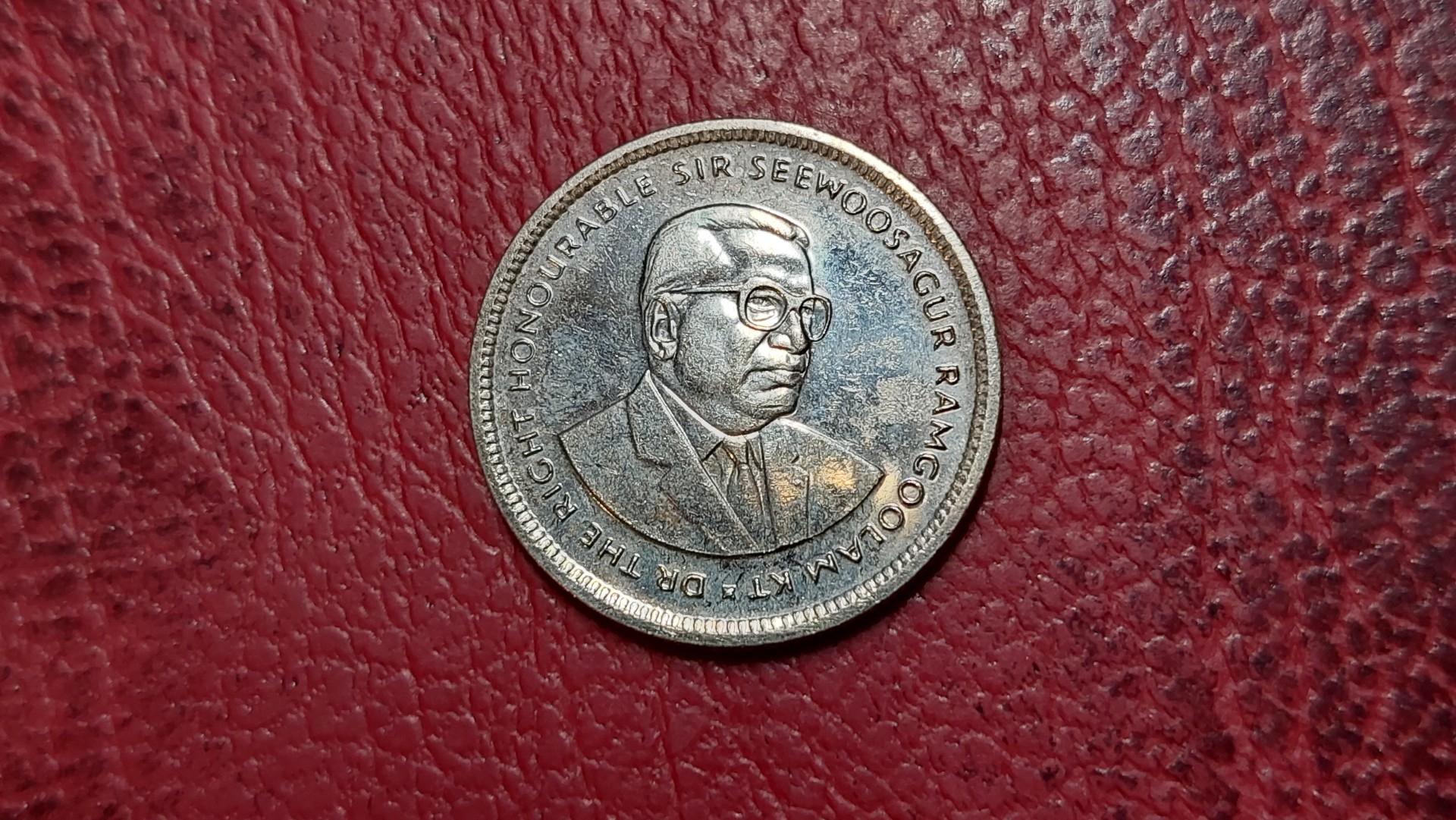 Mauricijus 20 centų, 1996 KM# 53