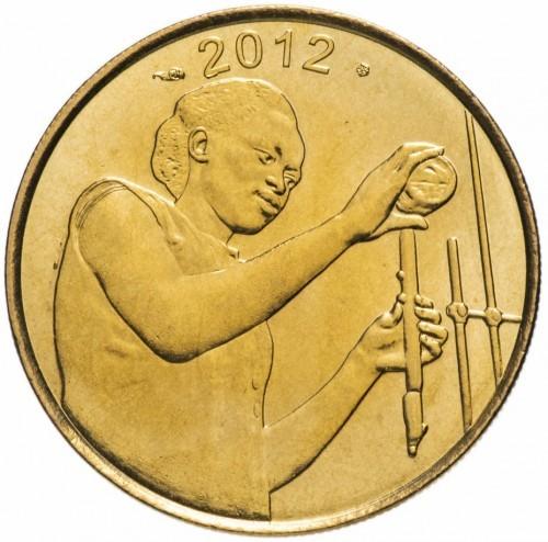 25 frankai, Vakarų Afrika (BCEAO), 2012