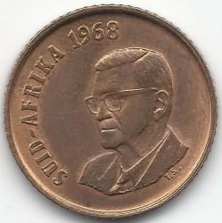 1 centas Pietų Afrika, 1968m.