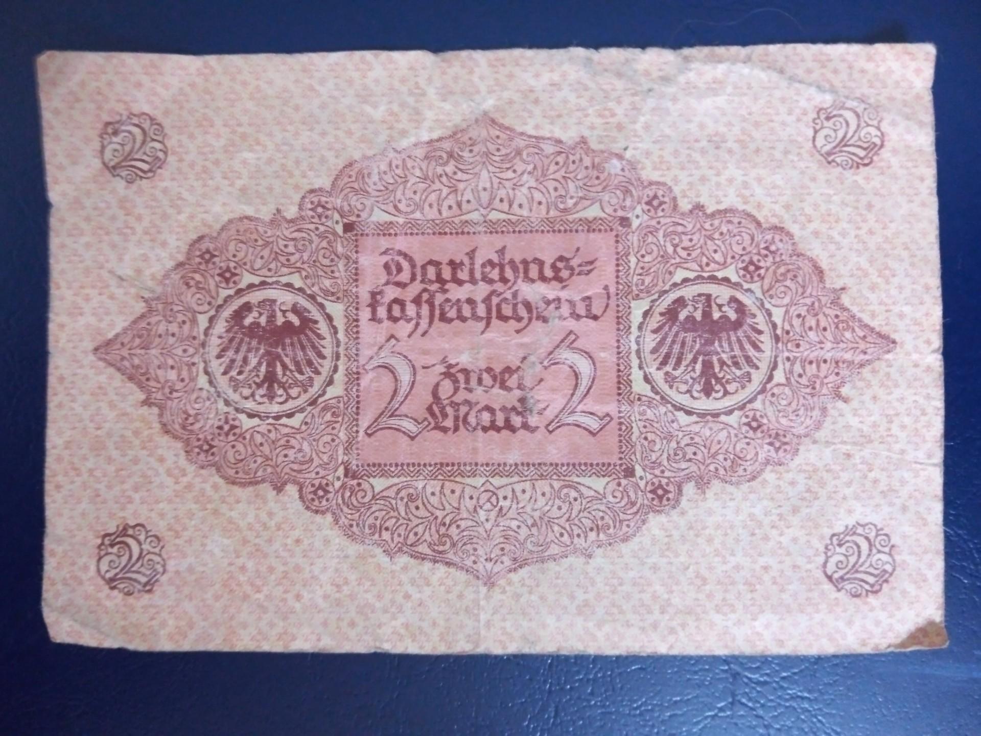 Reichsmark 2 Mark Berlynas - 1914m
