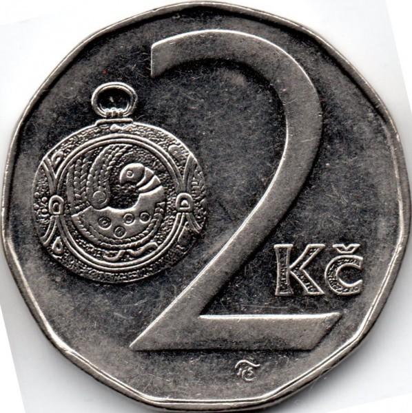 Čekija, 2 kronos, 1994m.