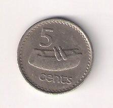 Fidži - 5 centai (1982)