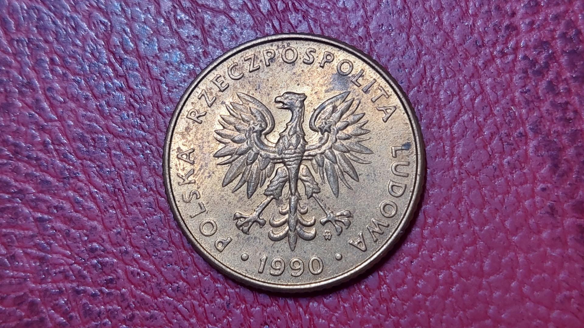 Lenkija 10 zlotų, 1990 Y# 152.2