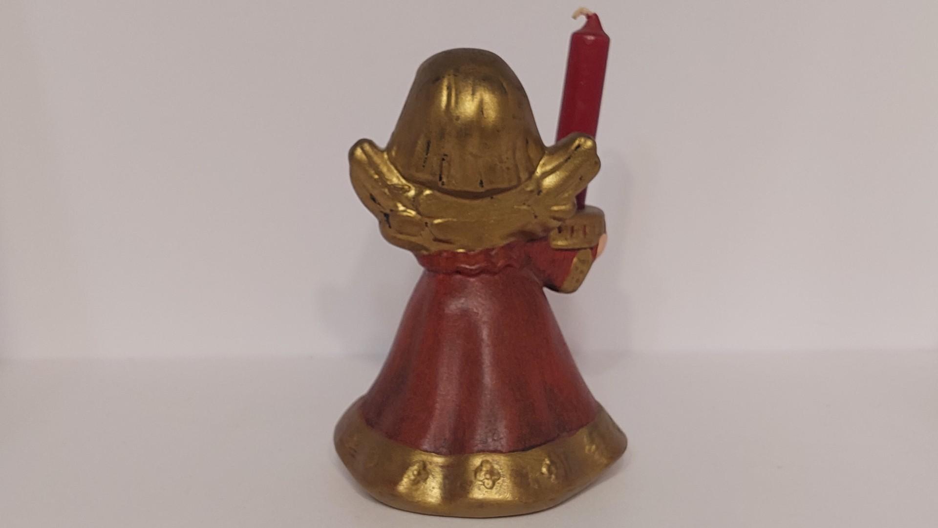 Senovinė žvakidė, skulptūra - angelas ~ 16cm