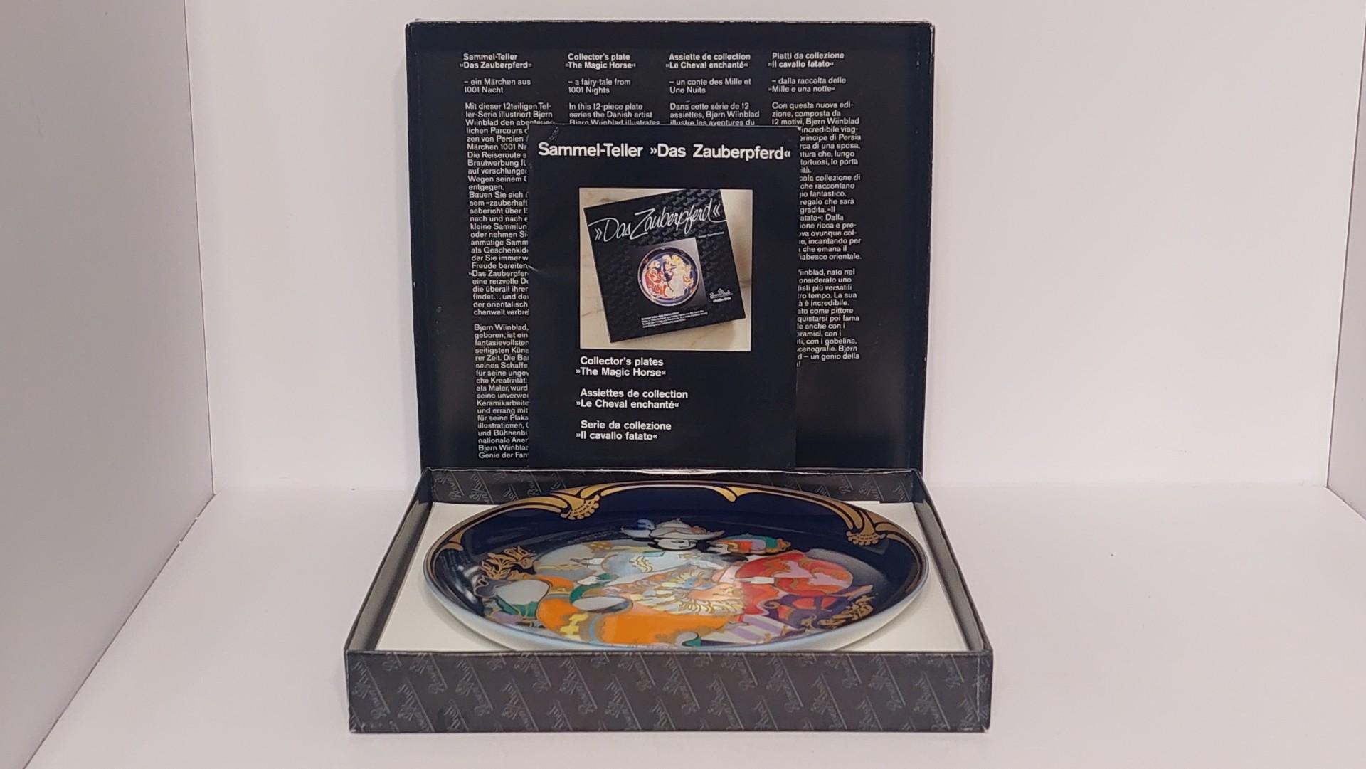 Rosenthal serijos 1001 naktis kolekcinė lėkštė~16,5cm
