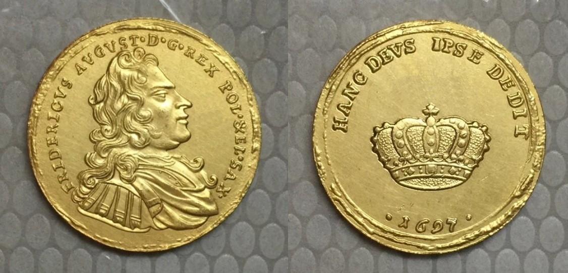 Retesnių "Auksinių" LDK monetų KOPIJOS