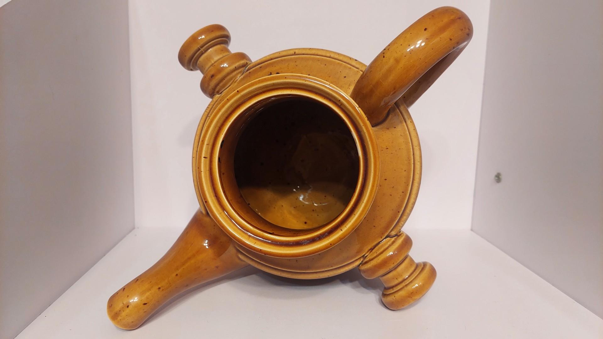 Gallo keramikos grafinas karštiems gerimams su 3 puodeliais