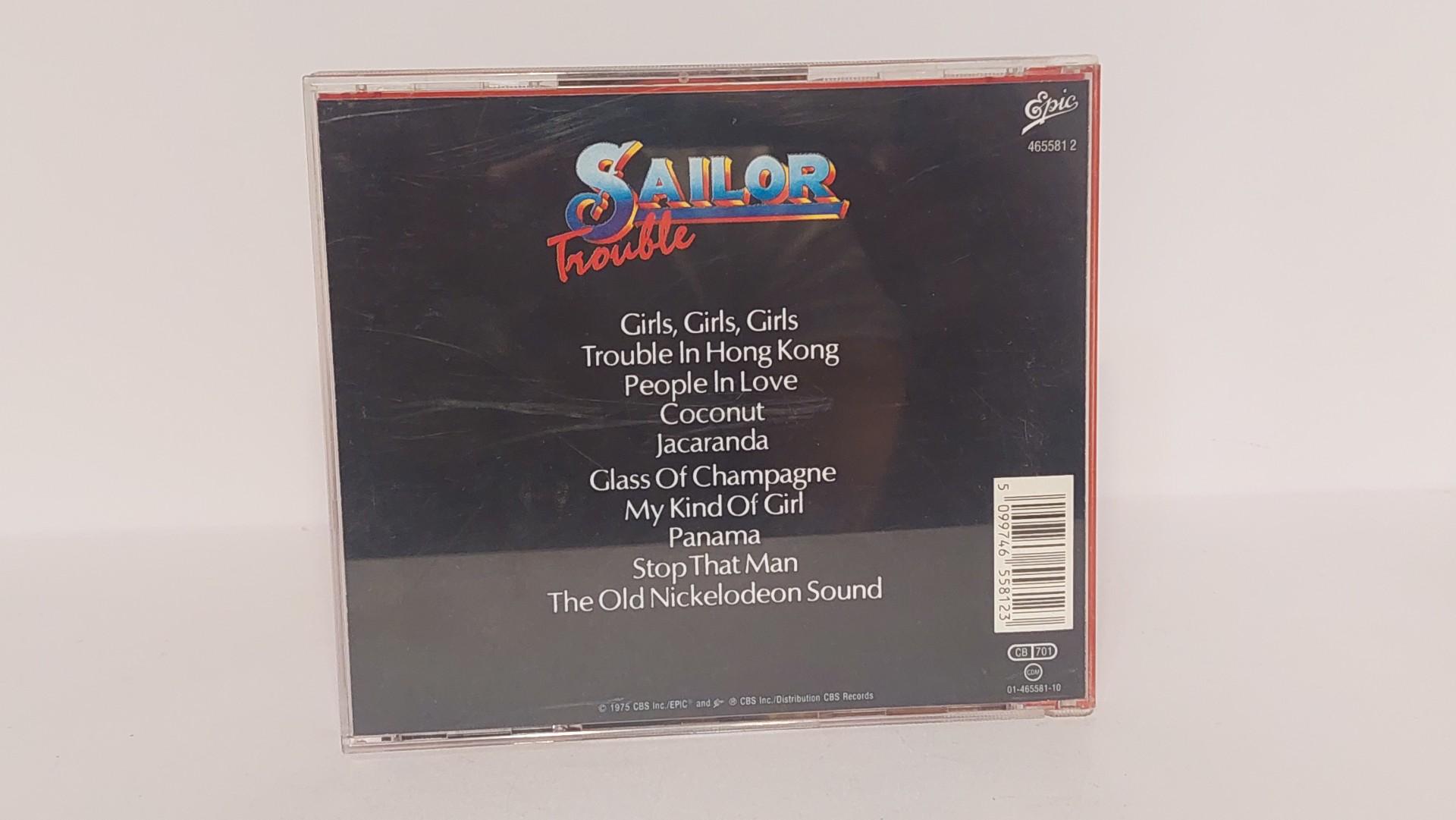 Originalus CD Sailor - Trouble