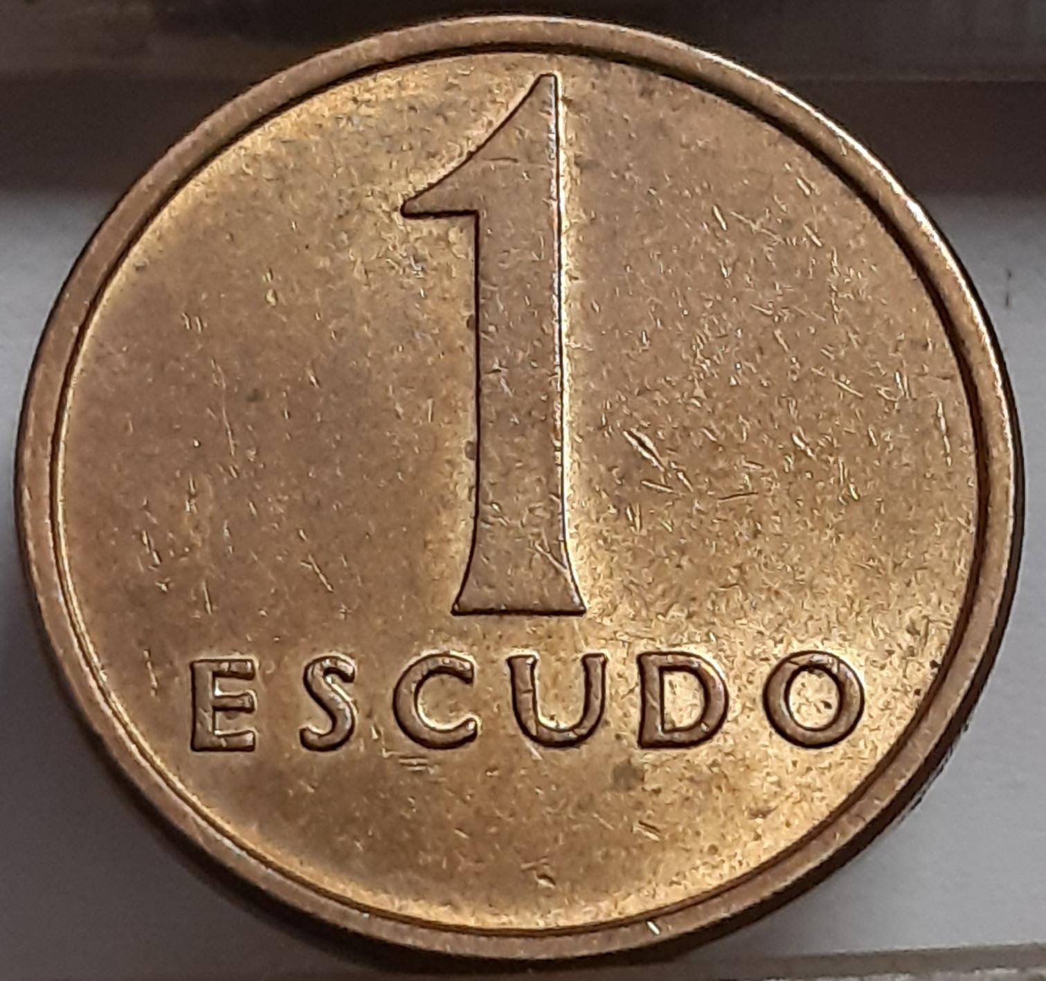 Portugalija 1 Eskudas 1982 KM#614 (5183)
