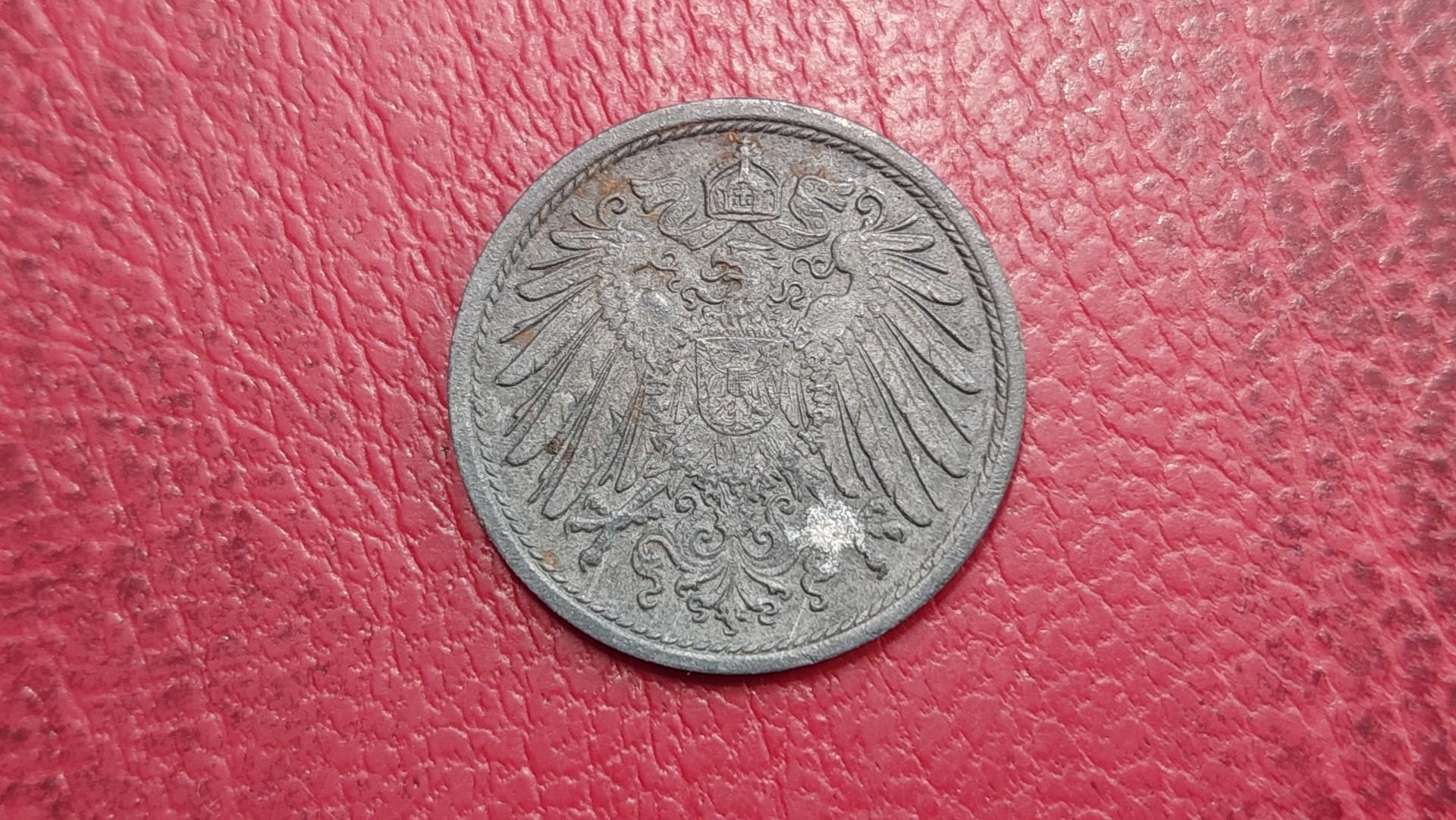 Vokietija 10 pfenigų, 1919 KM# 26