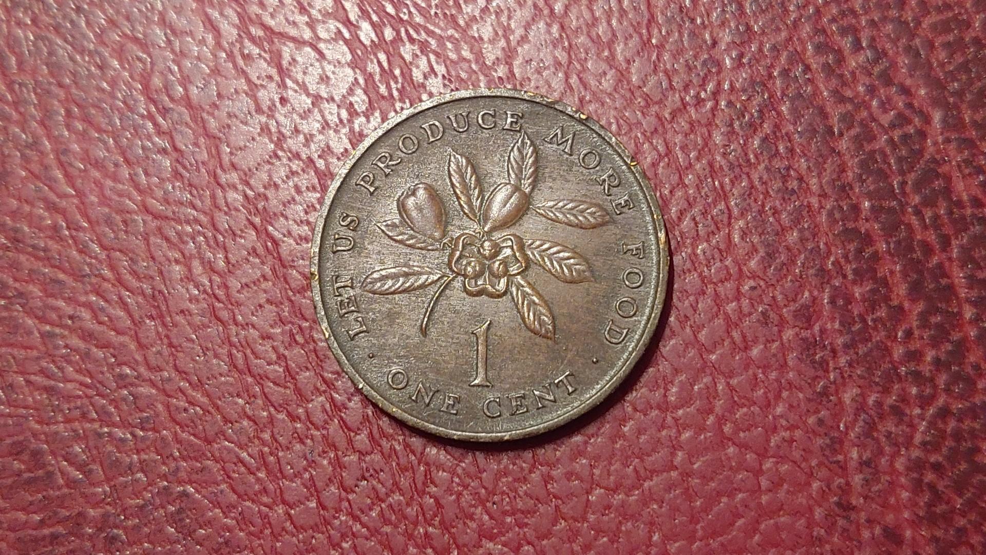 Jamaika 1 centas, 1971 KM# 52