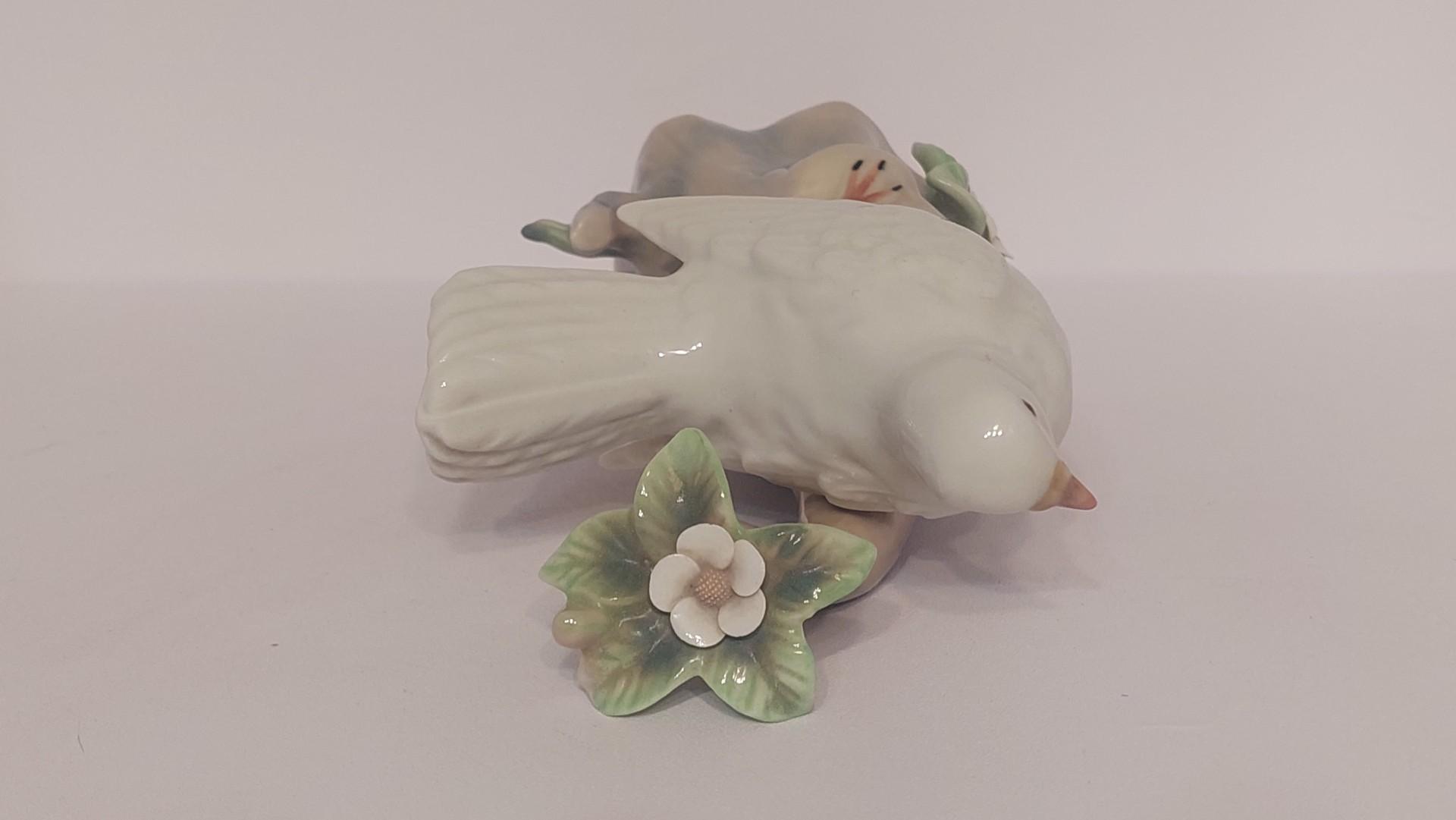ICASADES porceliano figūra paukštis ~ 14cm
