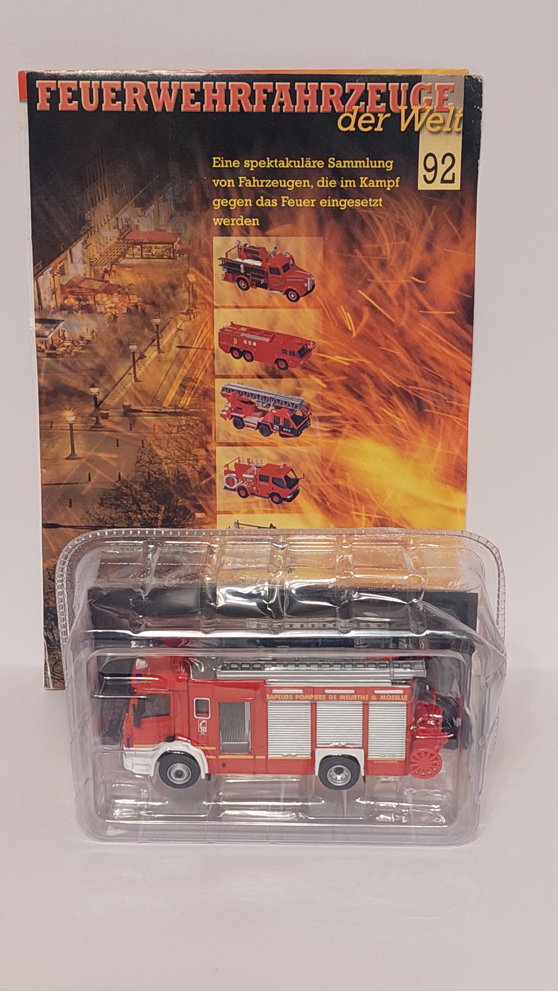 Delprado gaisrinės modeliukas su žurnalu nr. 92