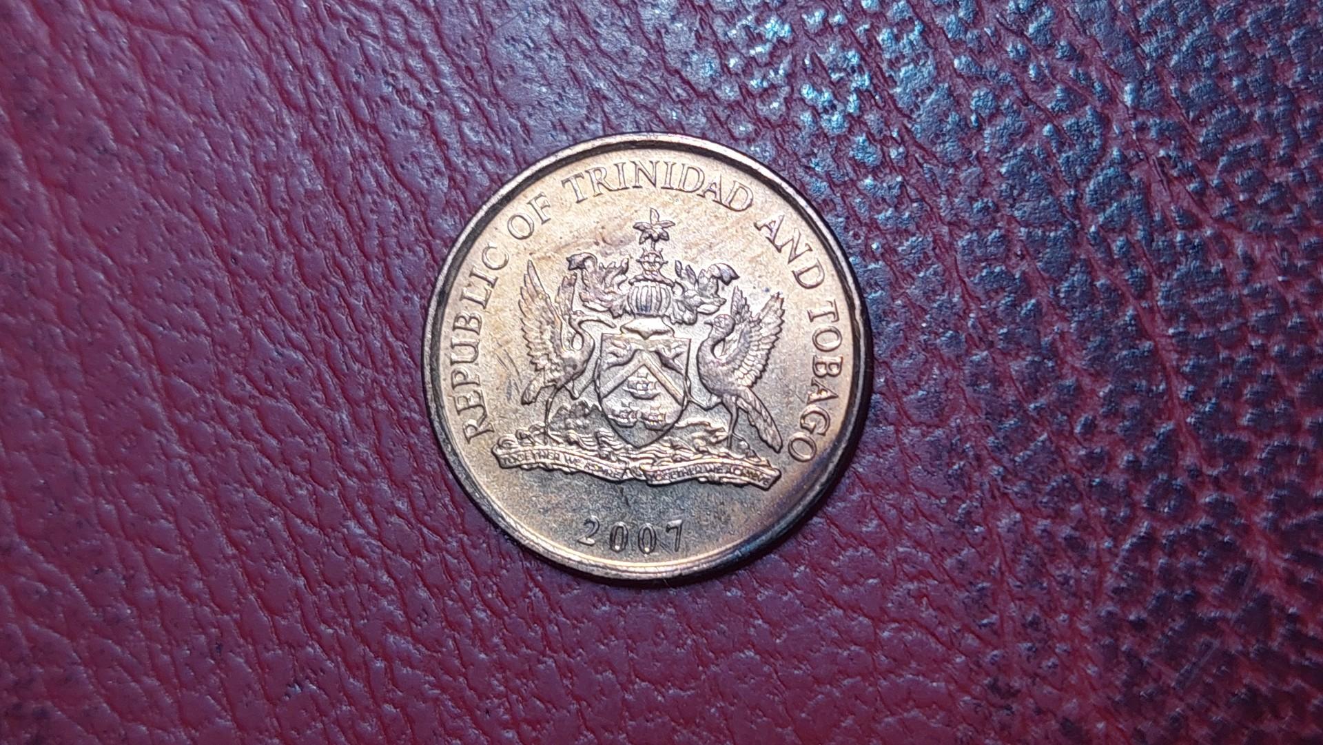 Trinidadas ir Tobagas 1 centas, 2007 KM# 29