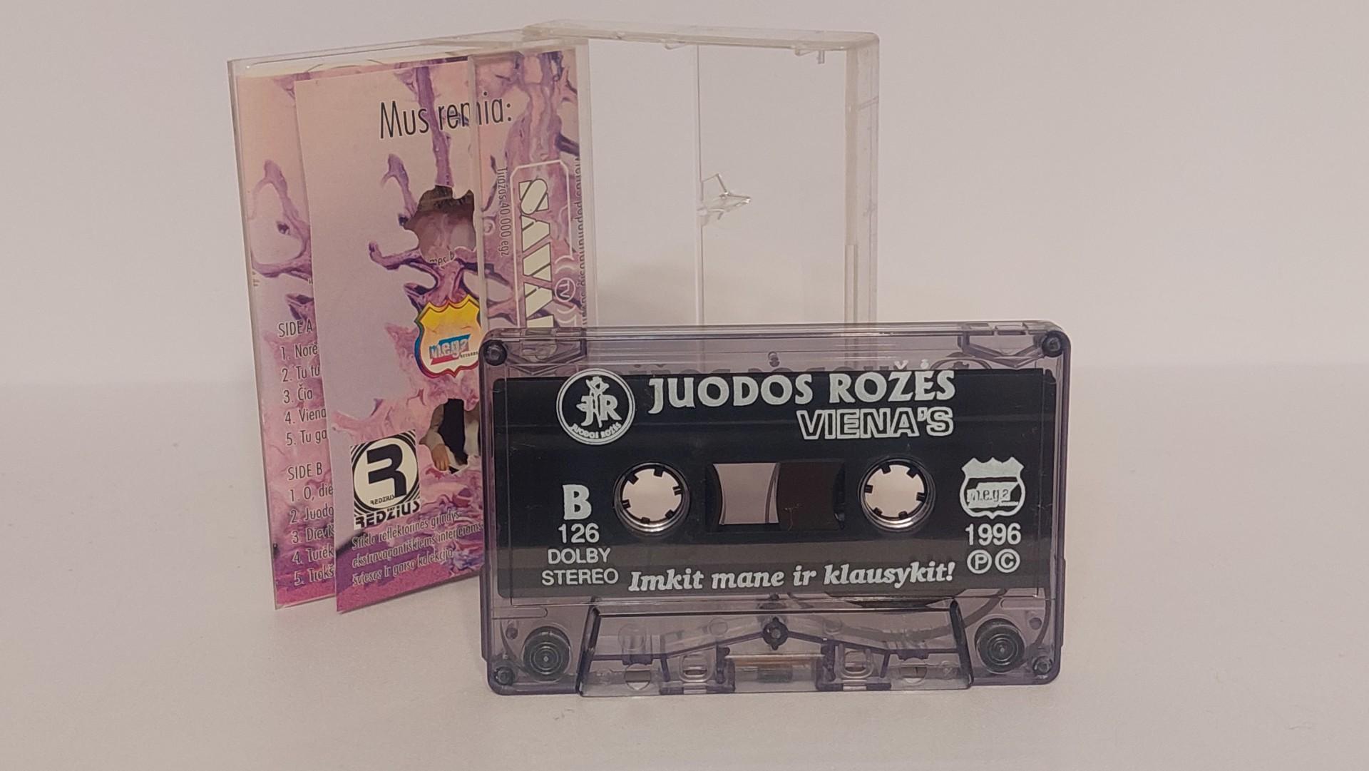 Reta audiokasetė Juodos Rožės - Viena's 1996