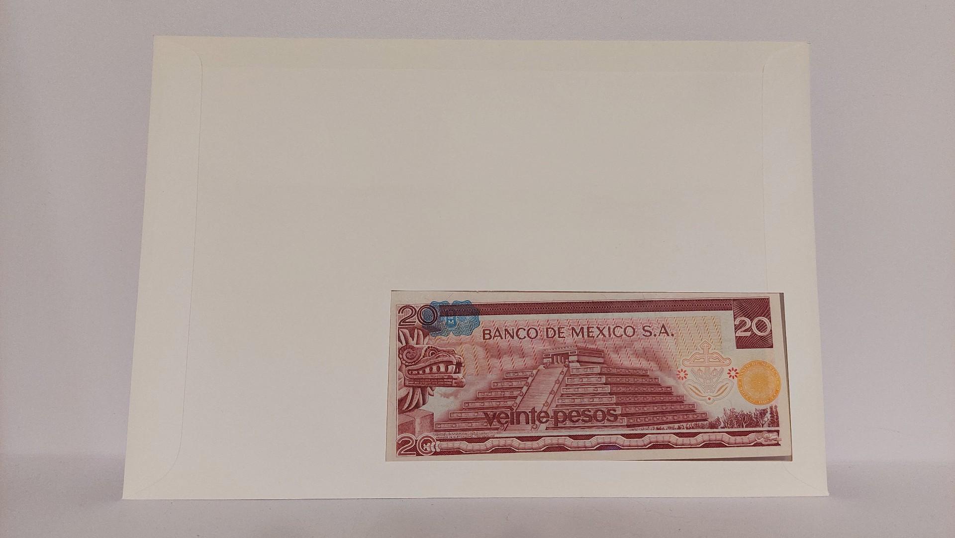 20 Pesos 1977.07.08 Meksika P-64d.4 spec. voke