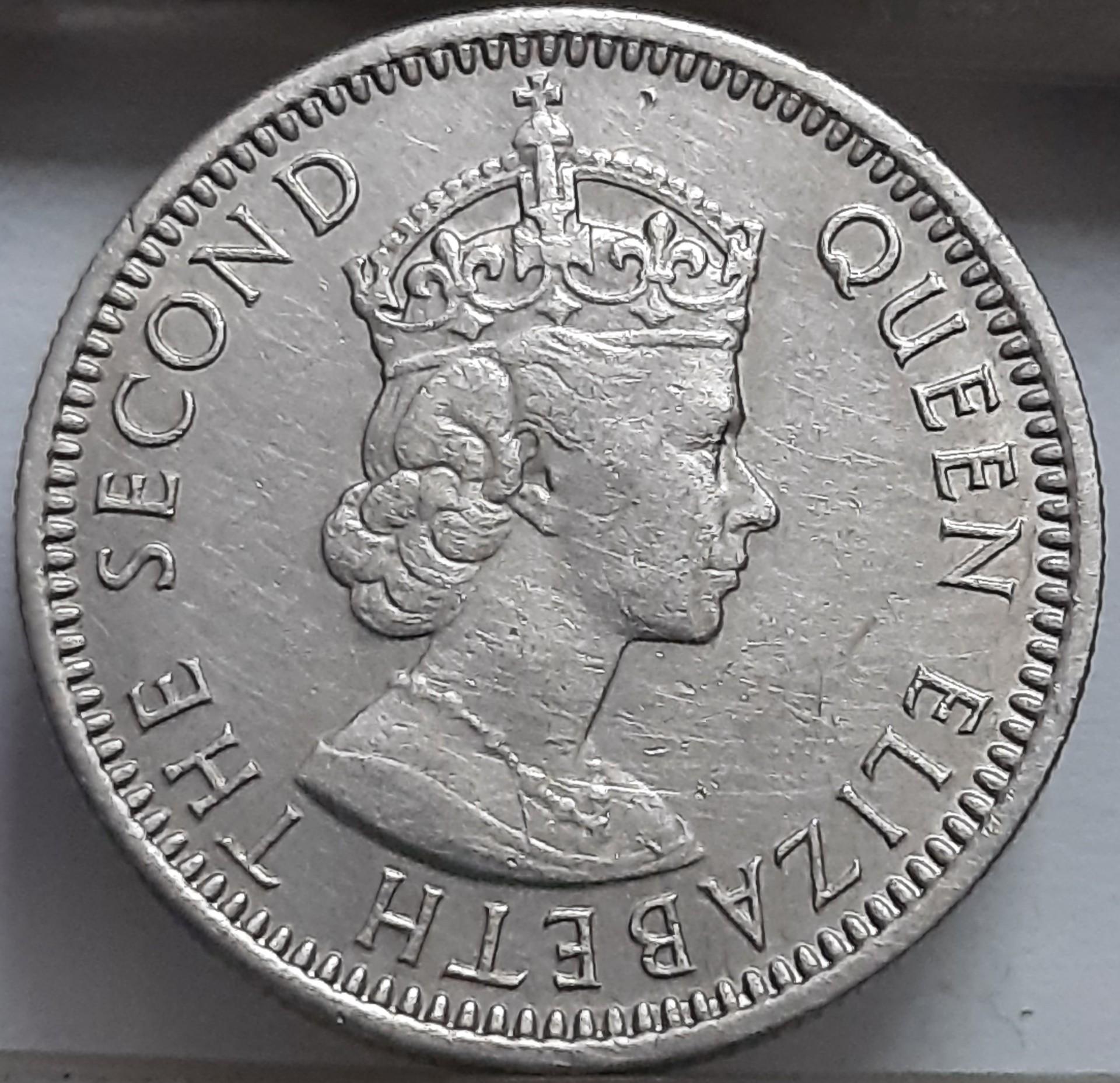 Malaja ir Britų Borneo 10 Centų 1957 H KM#2 (6076
