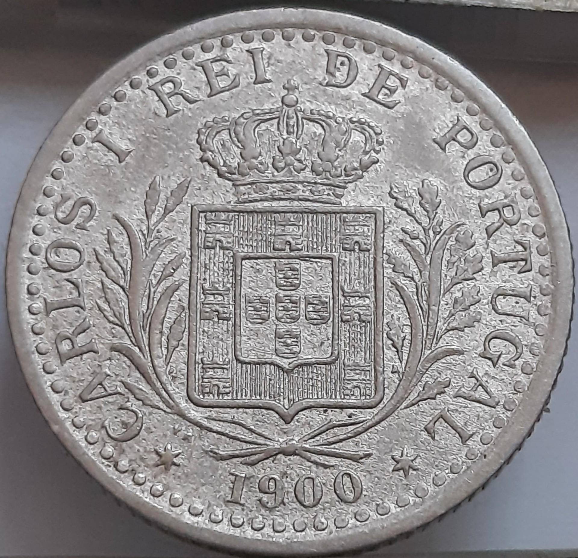 Portugalija 100 Realų 1900 KM#546 (6778)