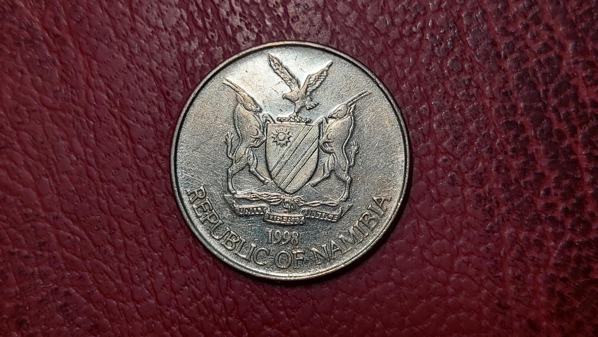 Namibija 10 centų, 1998 KM# 2