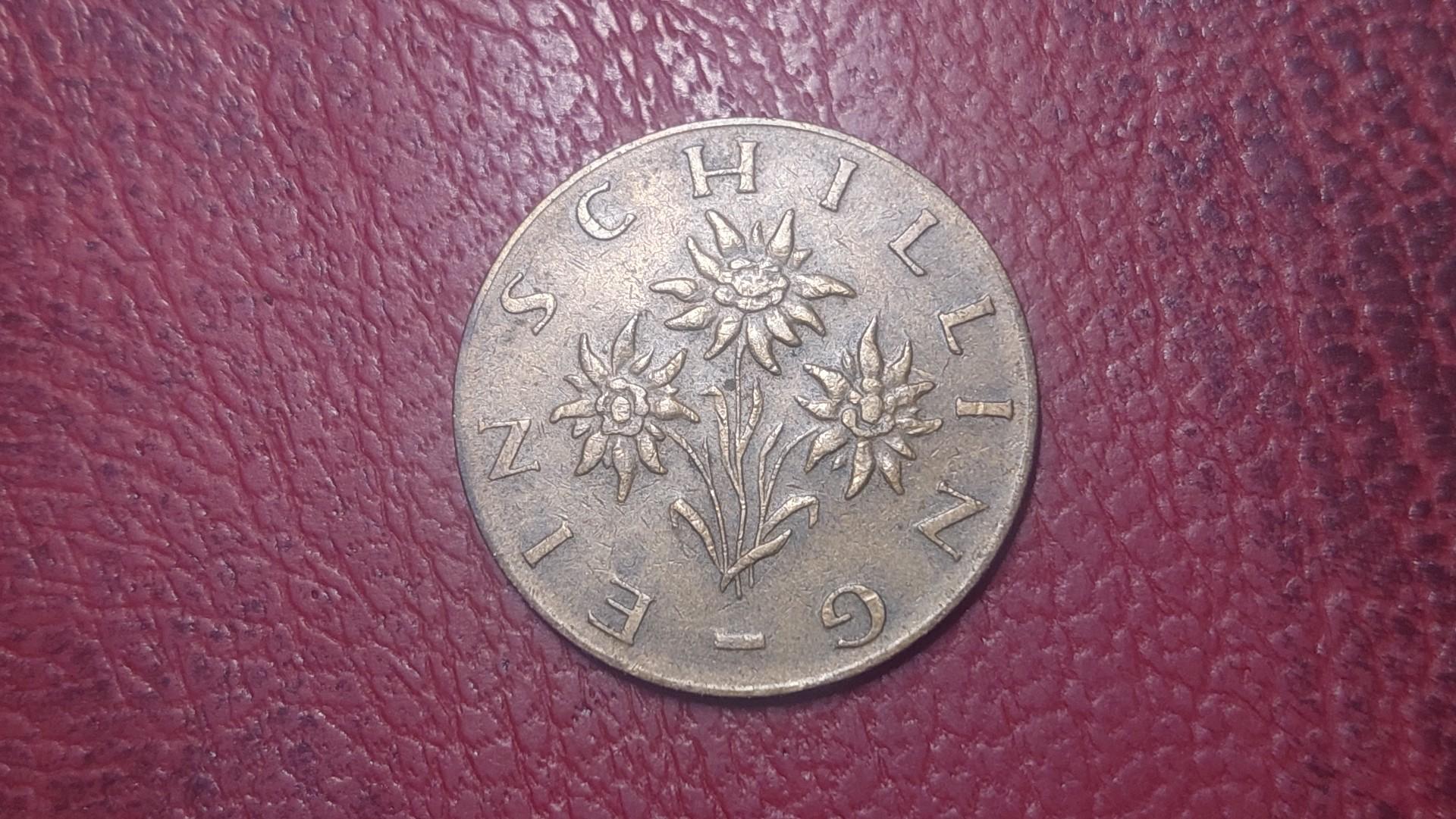 Austrija 1 šilingas, 1966 KM# 2886