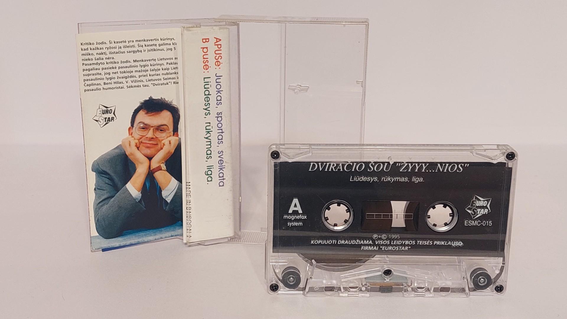 Audio kasetė Dviračio Šou - Žyynios