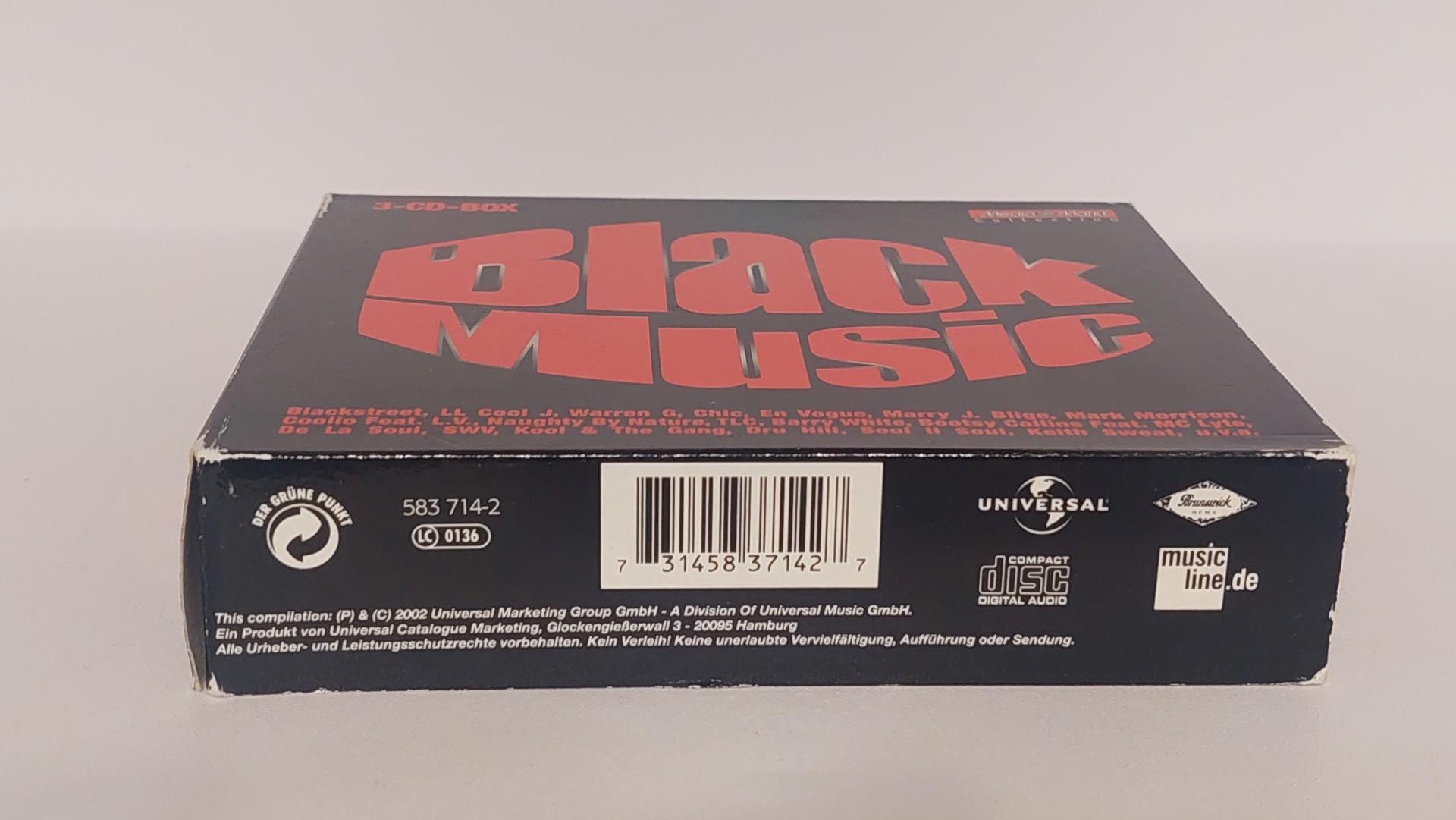 Audio 3cd Box Various - Black Music