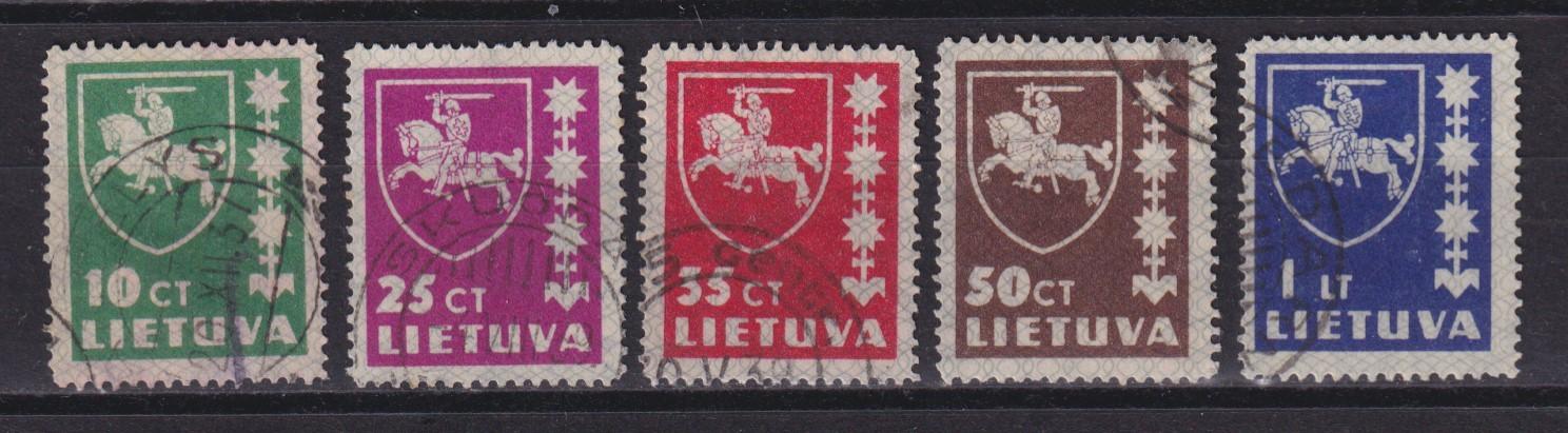 Lietuva 1937 Vyčio herbas