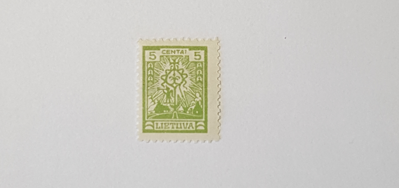 1923m papildymo pašto ženklas