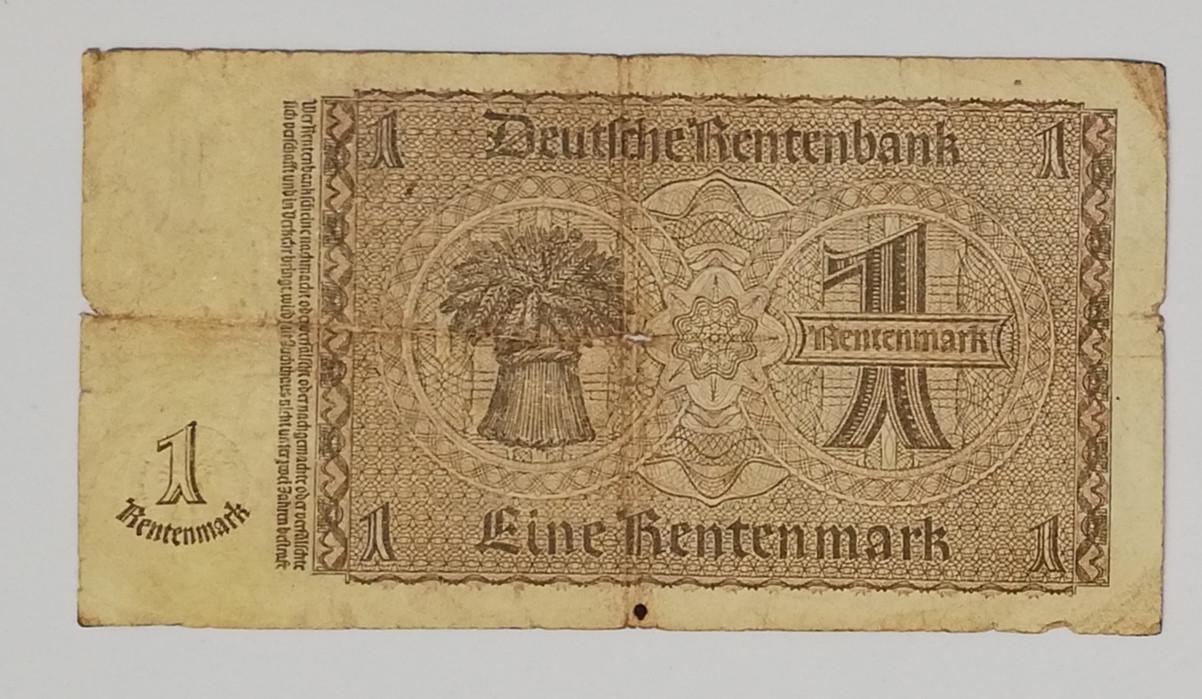 1937 eine rentenmark