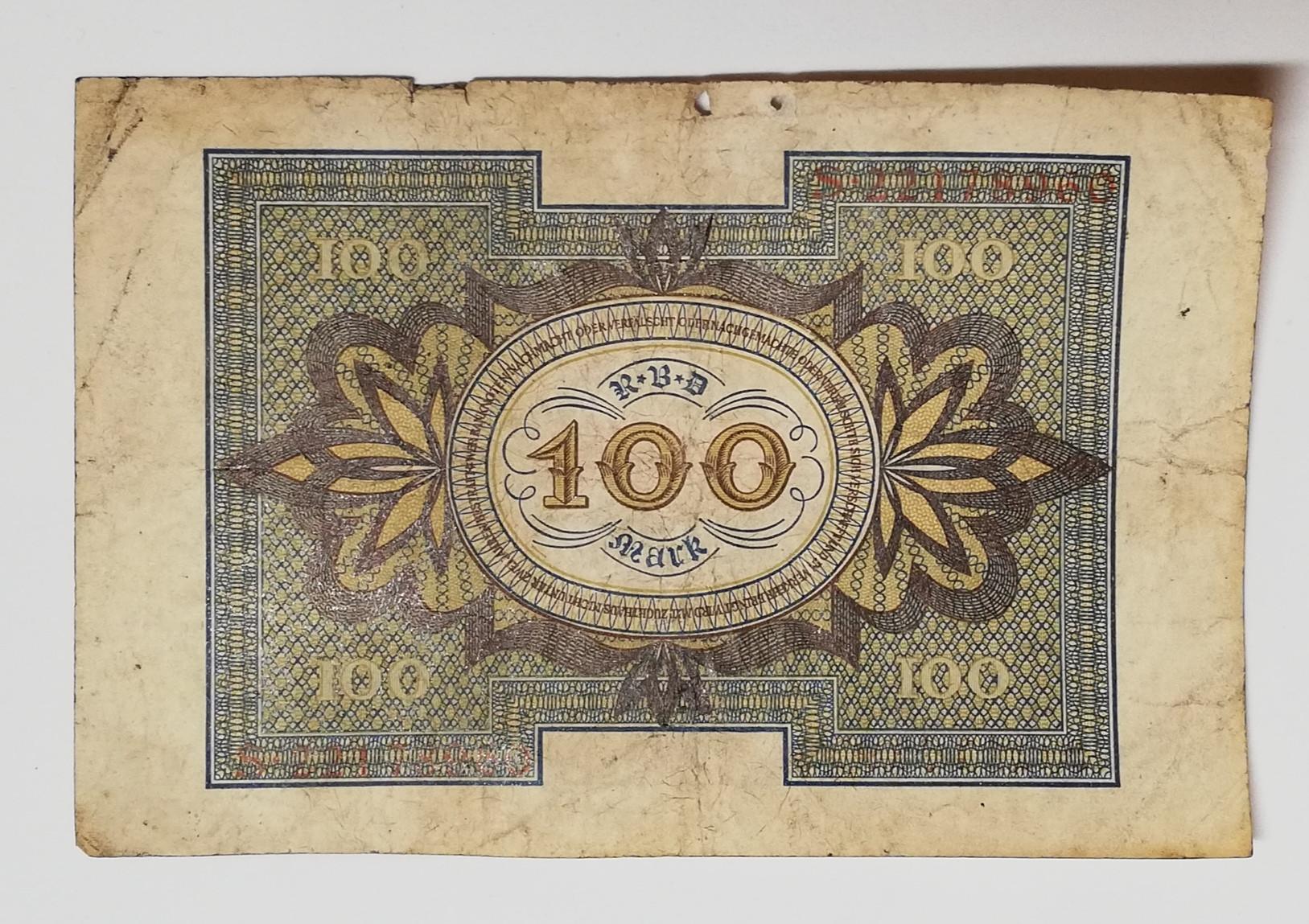 1920 100 mark