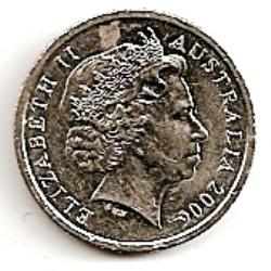 Australija. 5 centai ( 2005 ) AU