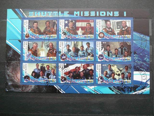 s733 Kosmosas Shuttle misija I antsp.
