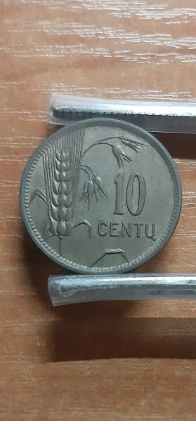 Lietuva 10 Centų 1925 KM#73 Aliuminis+Bronza (88)