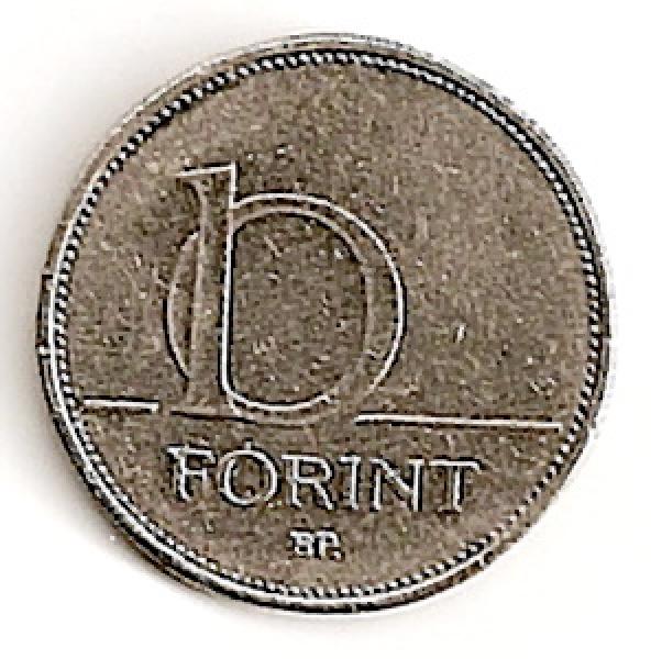 Vengrija. 10 forintų ( 2003 ) XF
