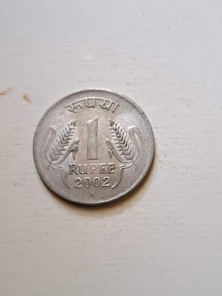 1 rupija Indija 2002