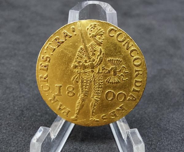 1800 Olandijos Dukatas Auksinė Moneta