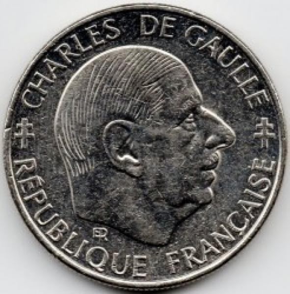 1 frankas Prancūzija 1988m. 