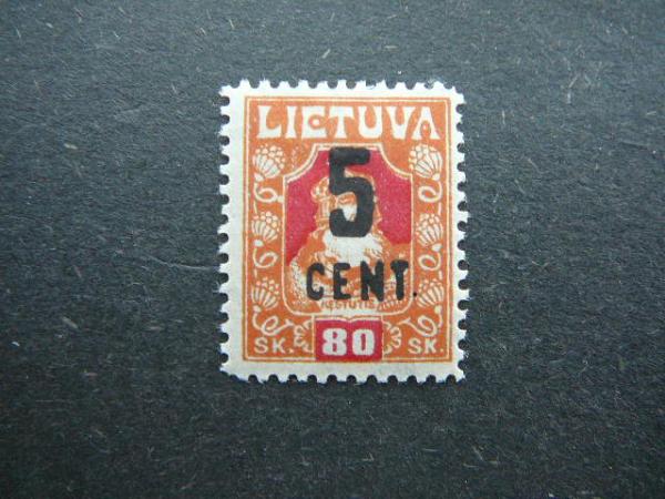 Lietuva 1922 164 Standartai MLH