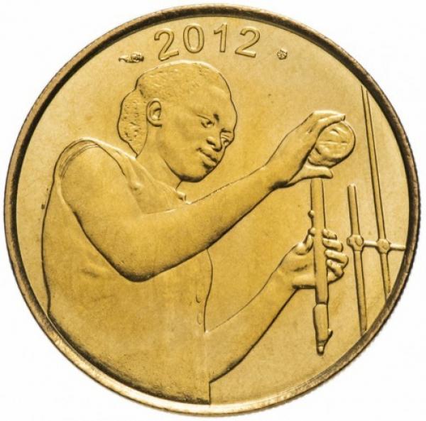 25 frankai, Vakarų Afrika (BCEAO), 2012