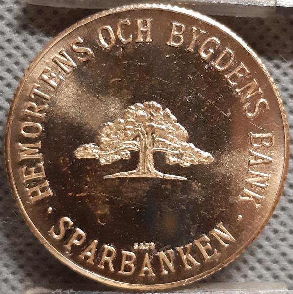 Švedija Banko Tokenas Varis (2843)  