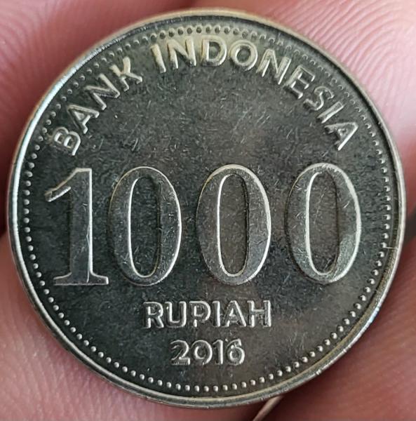 Indonezija 1000 Rupijų 2016 KM#74 (A34)