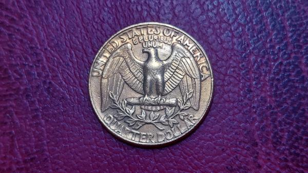 Kupčius aukcionas - JAV ¼ dolerio, 1987P KM# 164a