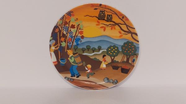 Keramikinė lėkštutė Miške gražu ir smagu~9,8cm