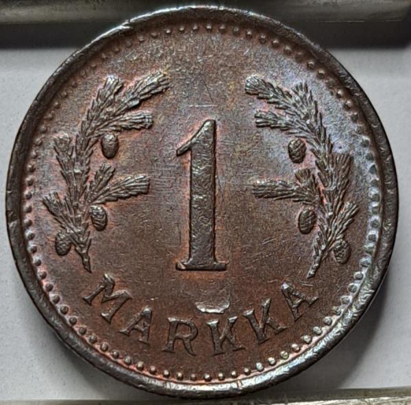 Suomija 1 Markė 1950 KM#30a Varis (5843)