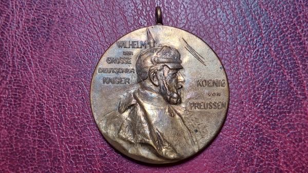 Medalis - Kaiser Wilhelm 1897 Vokietija