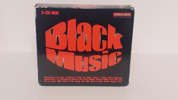 Audio 3cd Box Various - Black Music