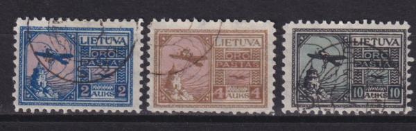 Lietuva 1922 Ketvirtoji oro pašto laida